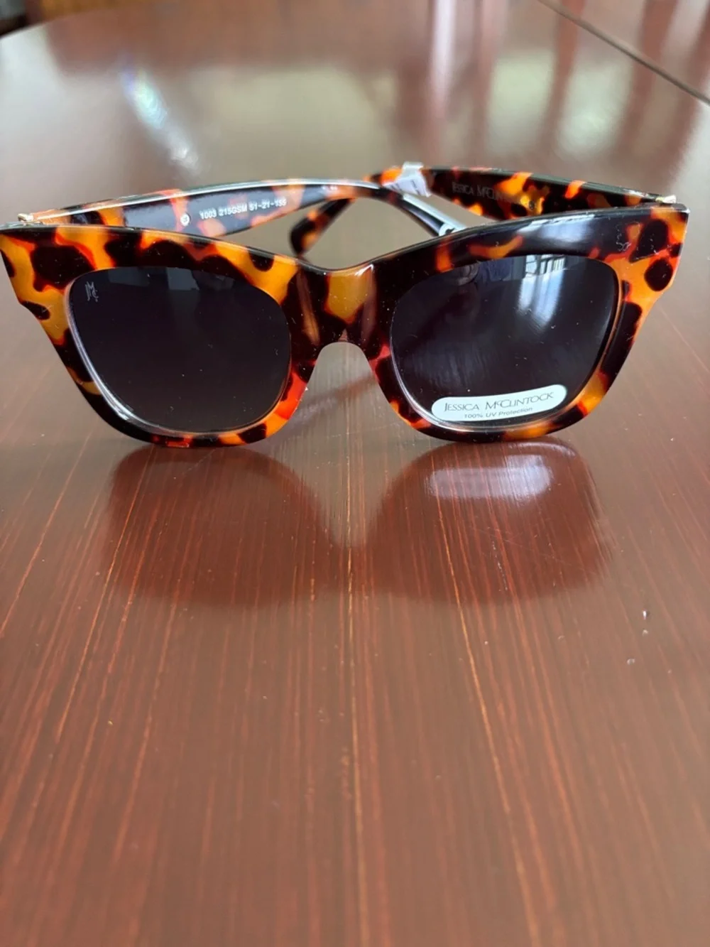 Jessica McClintock Cat Eye 100% UVA UVB protect sunglasses,scratch impact resist
